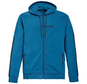 BMW Motorrad zip hoodie blue